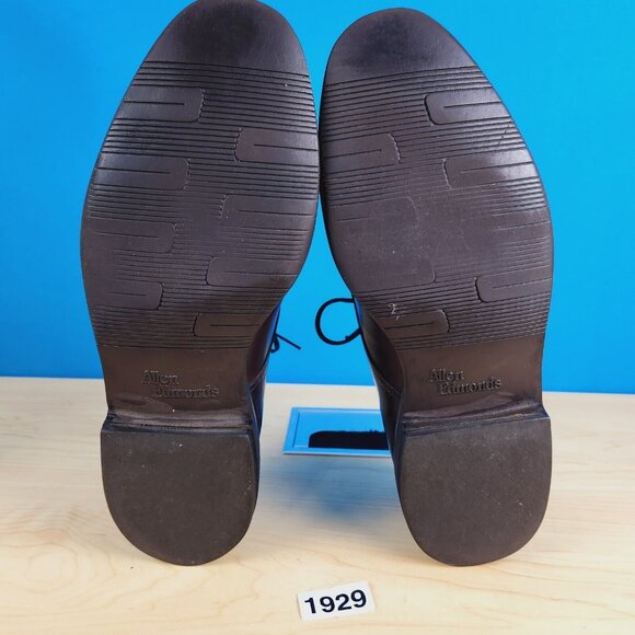 Allen Edmonds Holbrook 2002 Vtg Mens Size 10 Shoes Brown leather Blucher‎ shoes main image 8